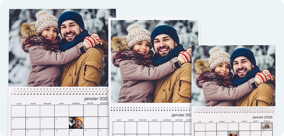 Calendriers Photo Cr&eacute;atifs 